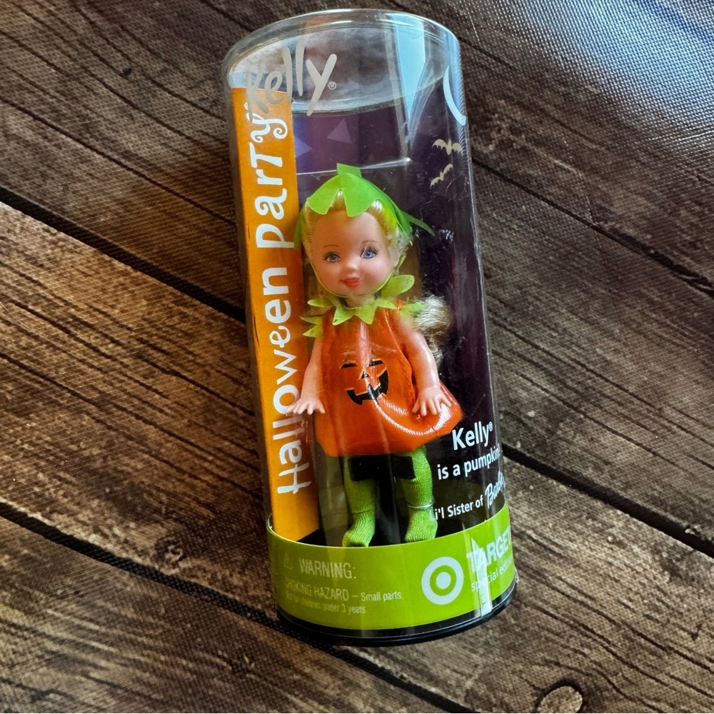 🎃 Vintage Mattel Kelly Halloween Party “Pumpkin” Doll | Target Exclusive | NIB 🧡